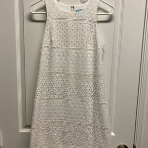 Cece White Eyelet Dress Size 0